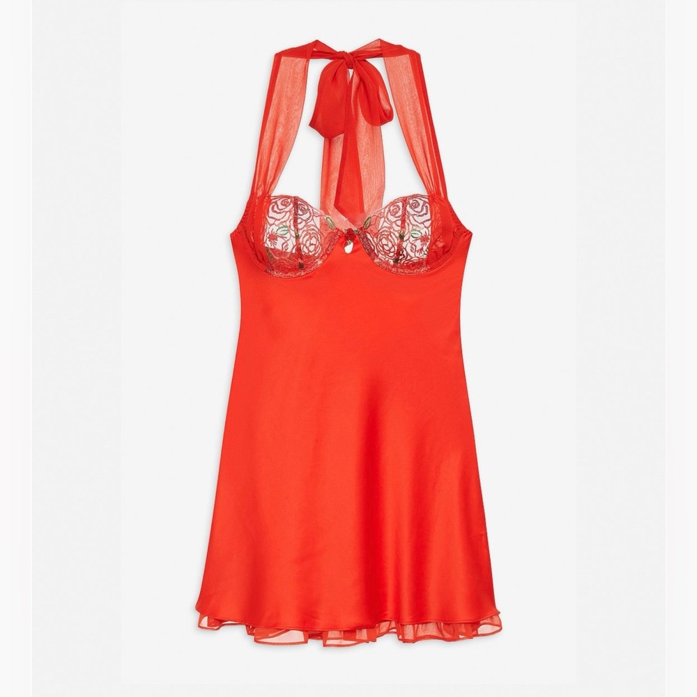 For Love & Lemons Gene Slip Dress XS